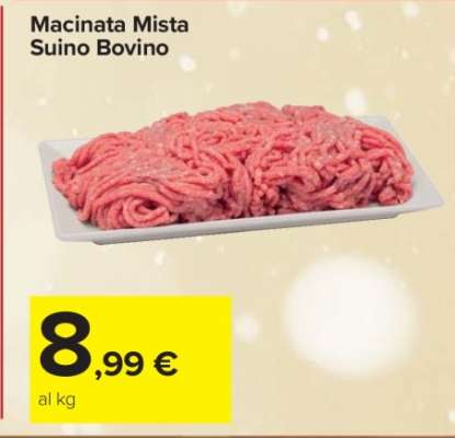 Macinata Mista Suino Bovino