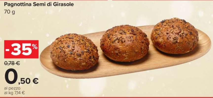 Pagnottina Semi di Girasole