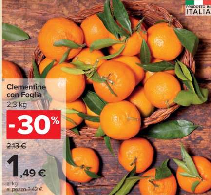 Clementine Con Foglia