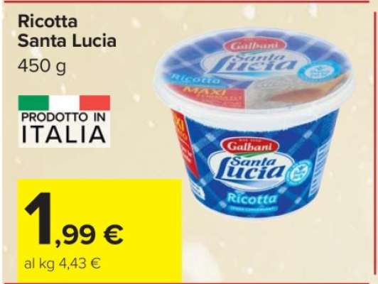 Ricotta Santa Lucia