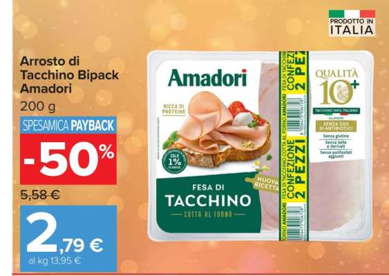 Arrosto di Tacchino Bipack Amadori