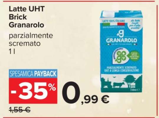 Latte UHT Brick Granarolo