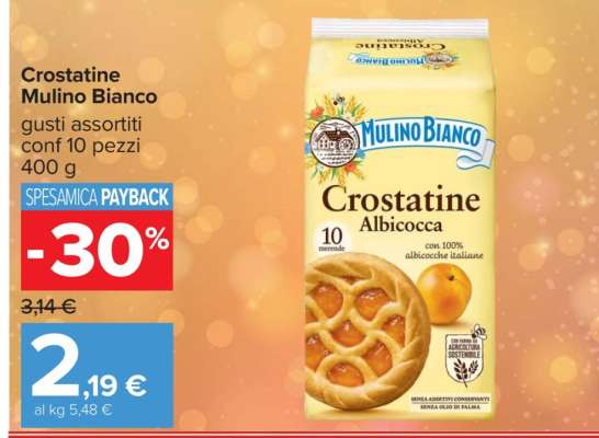 Crostatine Mulino Bianco