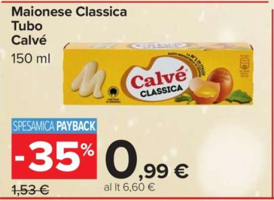 Maionese Classica Tubo Calvé