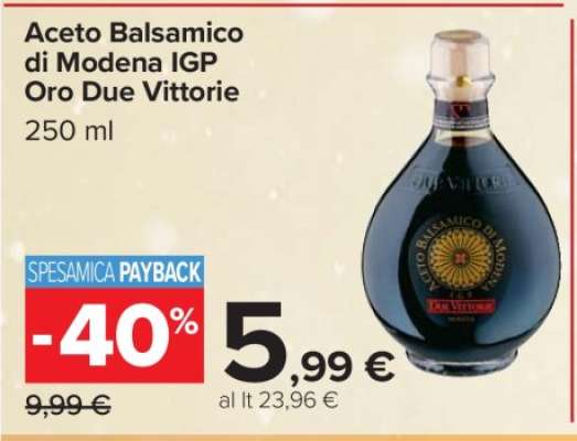 Aceto Balsamico di Modena IGP Oro Due Vittorie