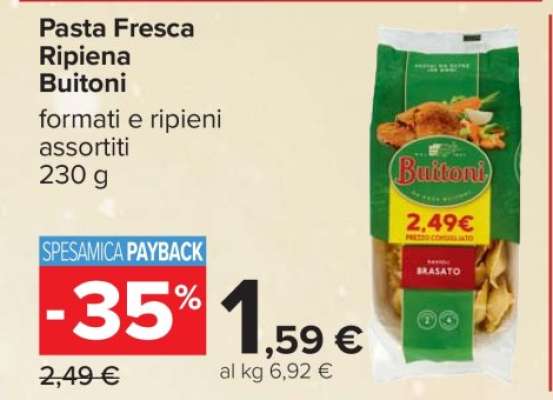 PASTA FRESCA RIPIENA BUITONI