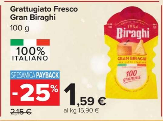 Grattugiato Fresco Gran Biraghi