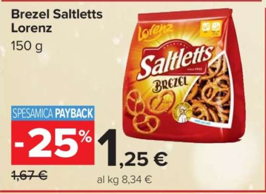 Brezel Saltletts Lorenz