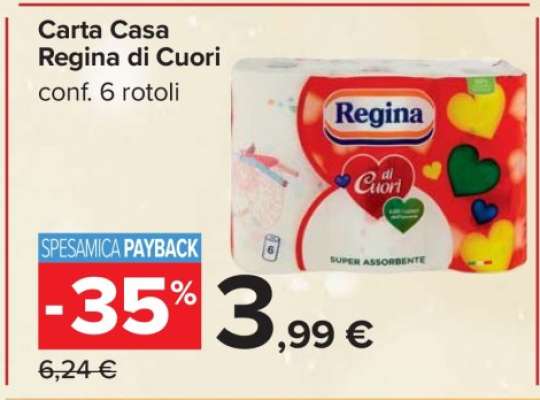 Carta Casa Regina di Cuori