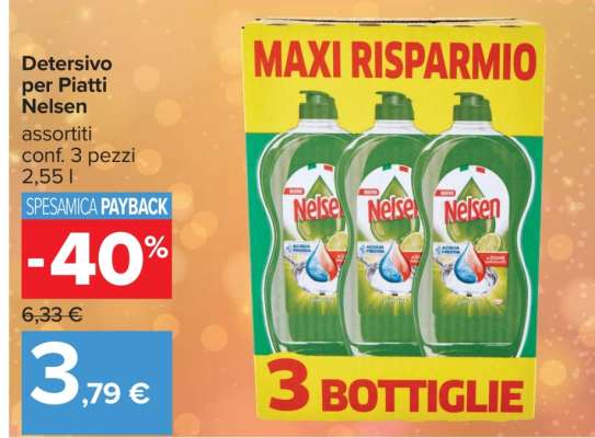 Detersivo per piatti Nelsen