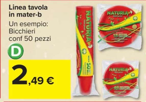 Linea tavola in mater-b