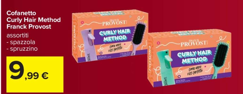 Cofanetto Curly Hair Method Franck Provost