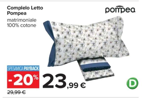 Completo Letto Pompea