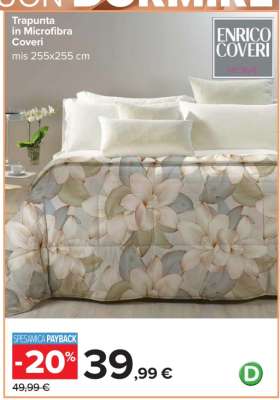 Trapunta in Microfibra Coveri