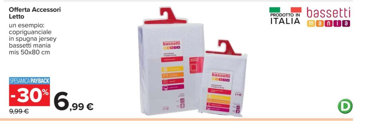 Offerta Accessori Letto