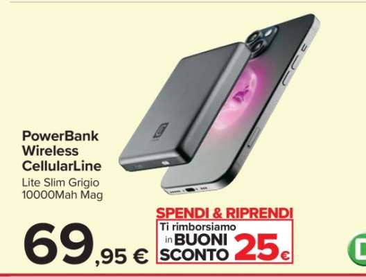 PowerBank Wireless CellularLine