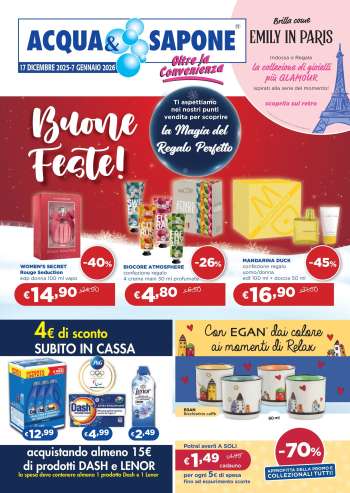 Volantino Acqua & Sapone - 17/12/2025 - 7/1/2026.