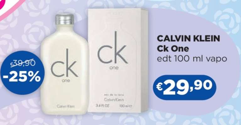 CALVIN KLEIN CK ONE