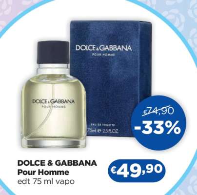 DOLCE & GABBANA Pour Homme