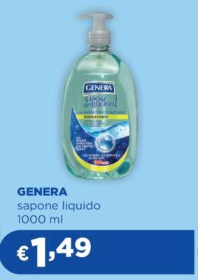 GENERA sapone liquido