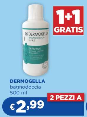DERMOGELLA bagnodoccia 500 ml