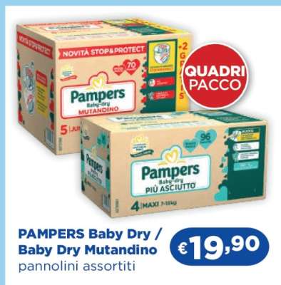 PAMPERS Baby-Dry Baby-Dry Mutandino