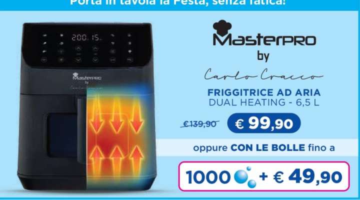 Friggitrice ad aria Masterpro