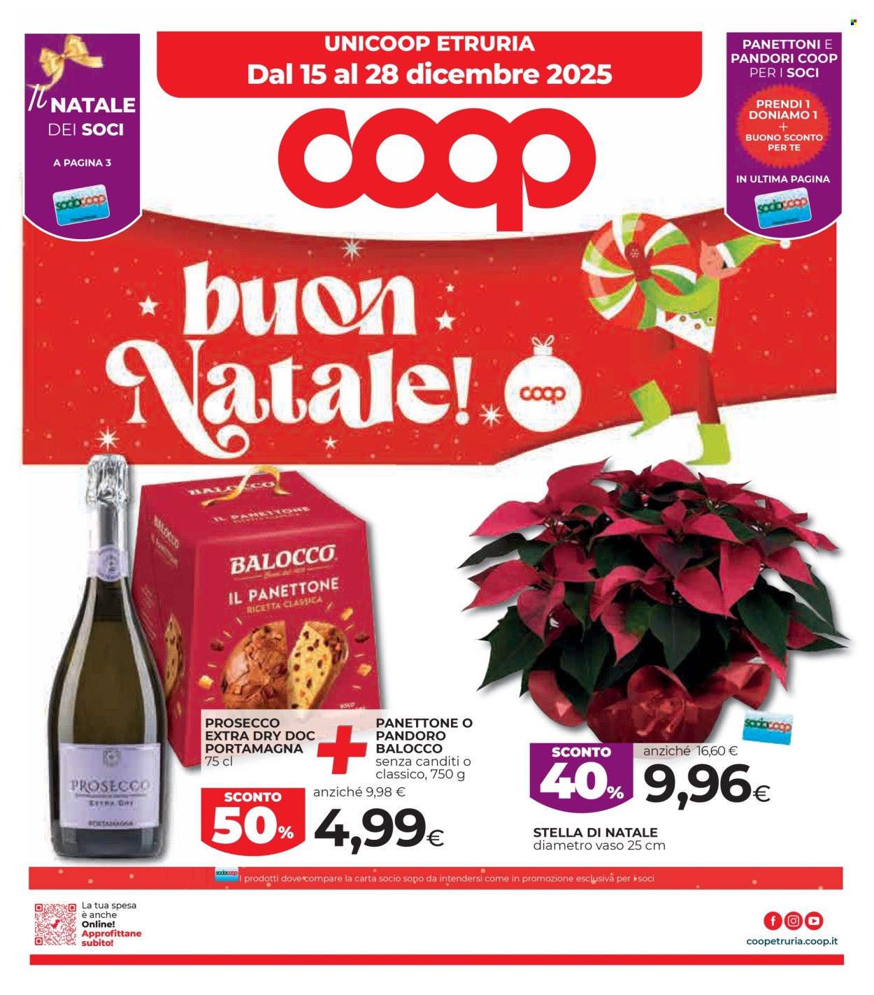 Volantino Coop - 15/12/2025 - 28/12/2025. Pagina 1