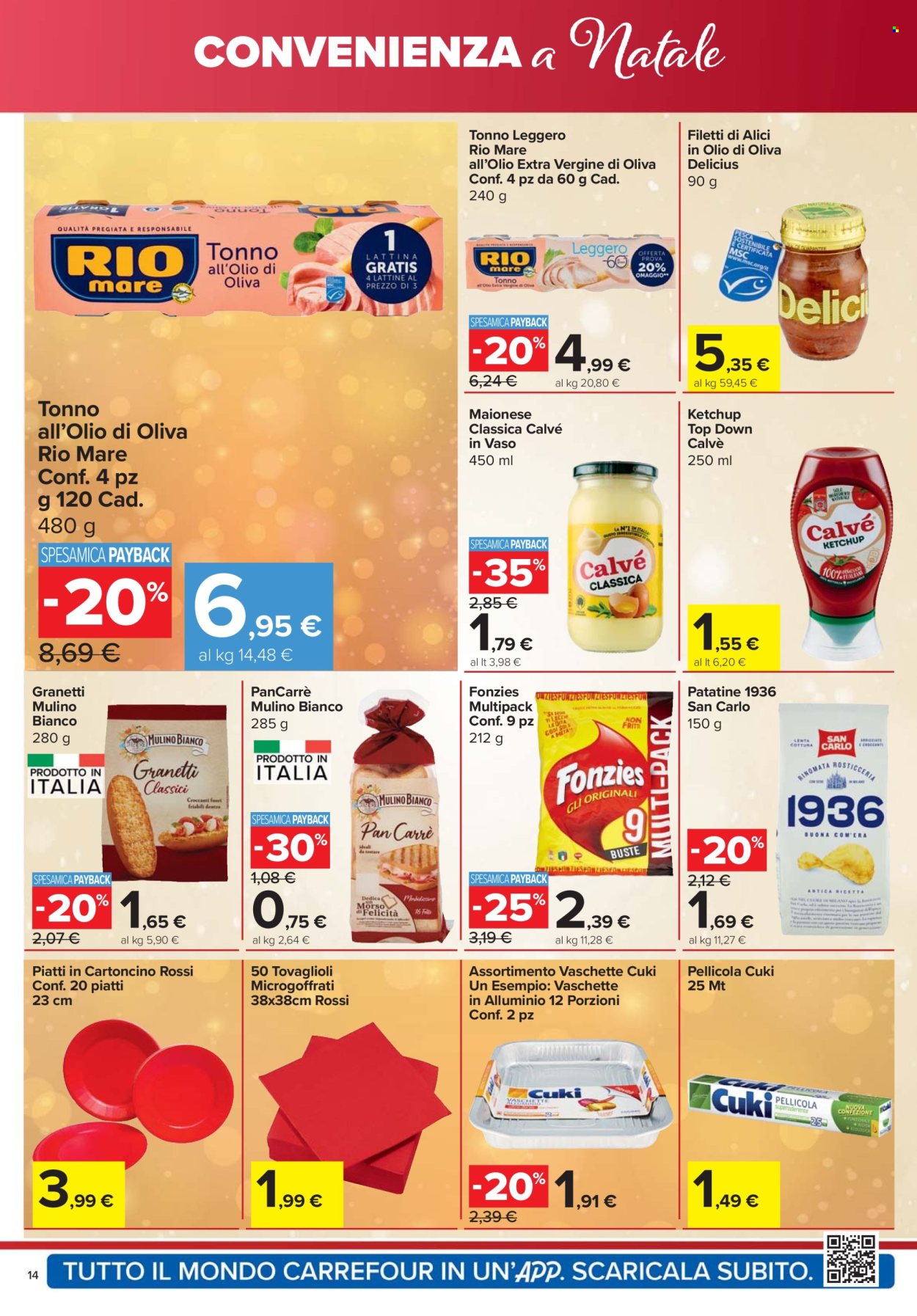 Volantino Carrefour - 18/12/2025 - 1/1/2026. Pagina 14