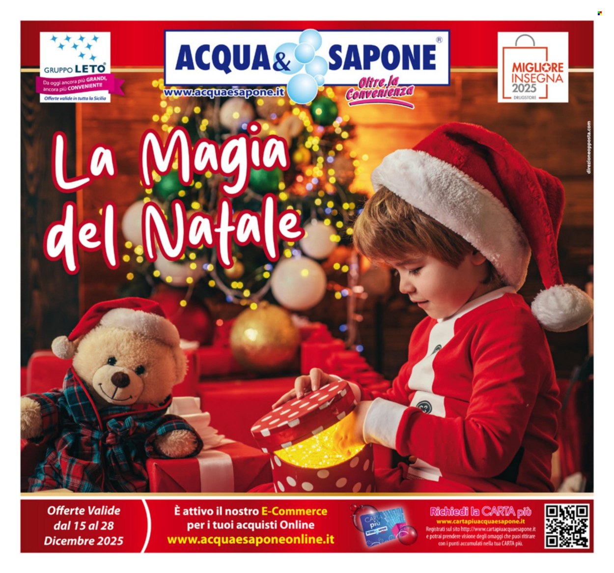 Volantino Acqua & Sapone - 15/12/2025 - 28/12/2025. Pagina 1