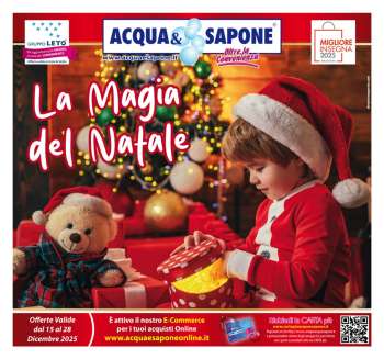 Volantino Acqua & Sapone - 15/12/2025 - 28/12/2025.