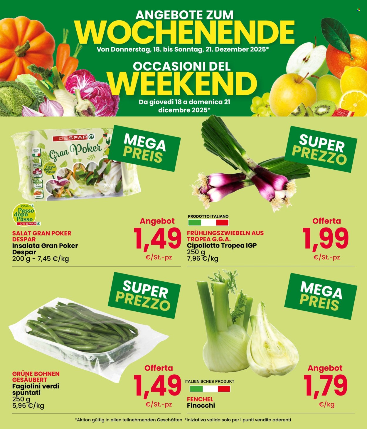 Volantino Eurospar - 18/12/2025 - 21/12/2025. Pagina 3