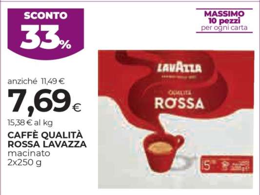 CAFFÈ QUALITÀ ROSSA LAVAZZA