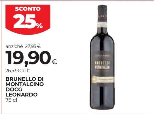 BRUNELLO DI MONTALCINO DOCG LEONARDO