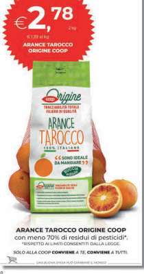ARANCE TAROCCO ORIGINE COOP