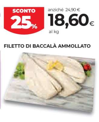 Filetto di Baccalà Ammollato