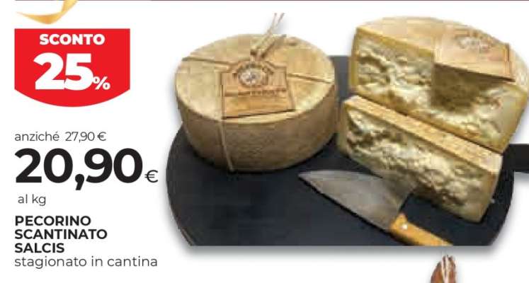 PECORINO SCANTINATO SALCIS