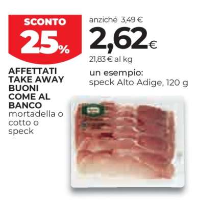 AFFETTATI TAKE AWAY BUONI COME AL BANCO