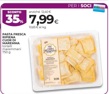 PASTA FRESCA RIPIENA CUOR DI MAREMMA