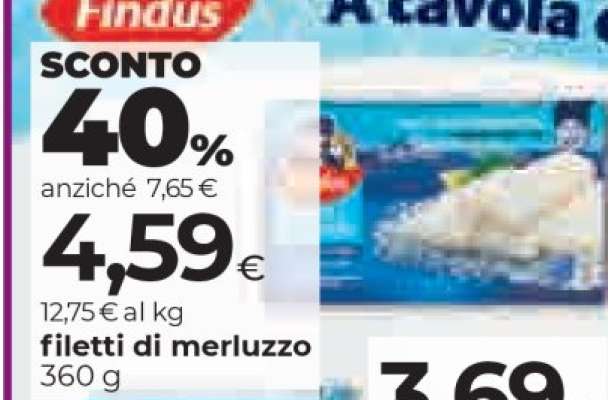 Findus Filetti di Merluzzo