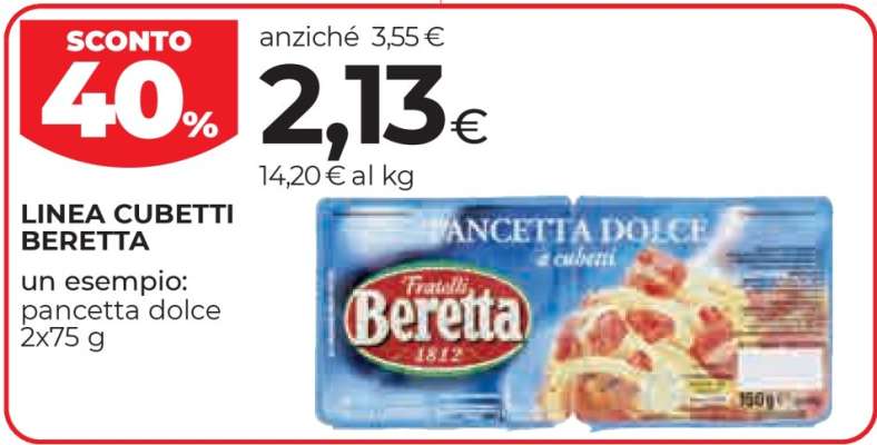 LINEA CUBETTI BERETTA