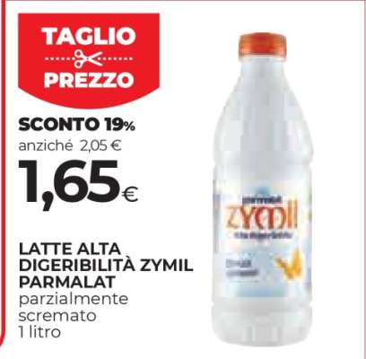 LATTE ALTA DIGERIBILITÀ ZYMIL PARMALAT