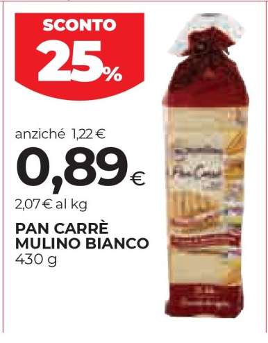 Pan Carrè Mulino Bianco