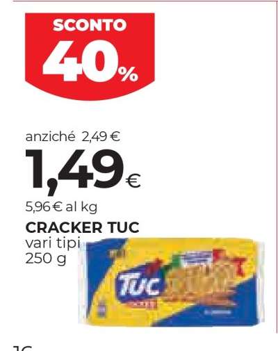 CRACKER TUC