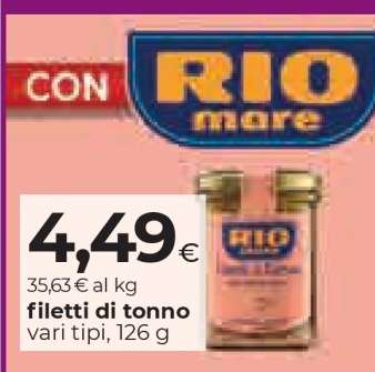 RIO MARE Filetti di Tonno