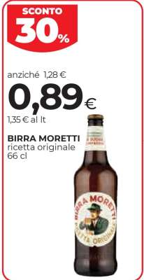 BIRRA MORETTI