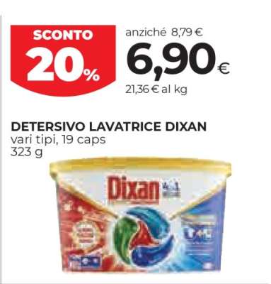 Detersivo Lavatrice Dixan
