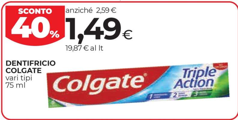 DENTIFRICIO COLGATE