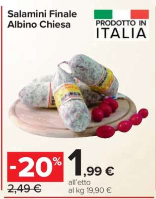 Salamini Finale Albino Chiesa