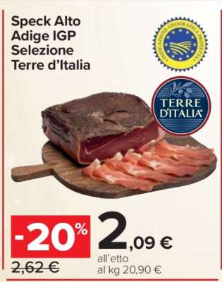 Speck Alto Adige IGP Selezione Terre d’Italia
